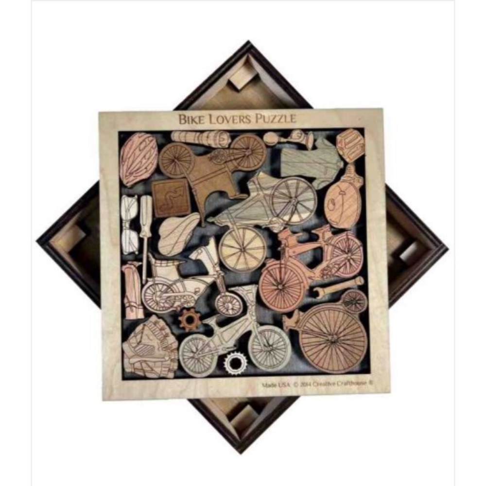 Bike Brain Teaser Puzzle